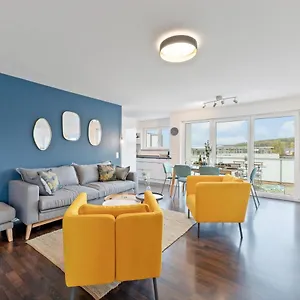 Design-apartment - Kueche - Dachterrasse - Zentral Apartment
